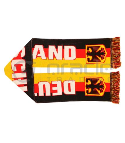 Germany Tri-Colour Knitted Scarf