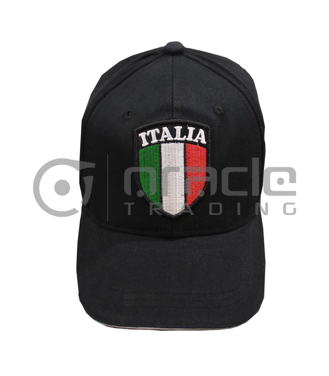 vintage hat italia black vha001 b