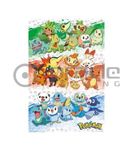 Pokémon Poster - First Partners