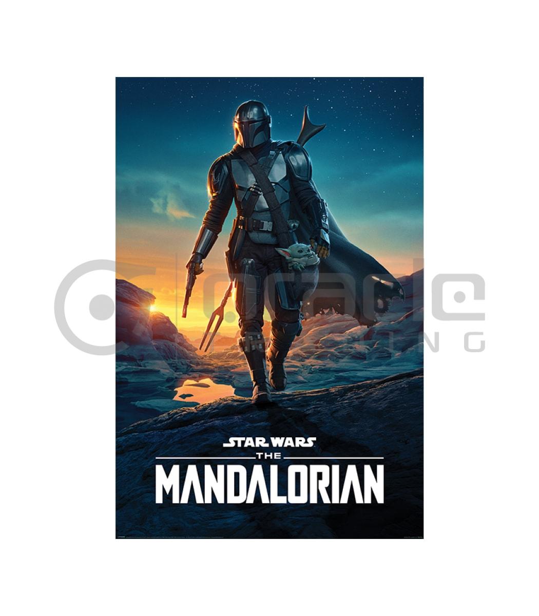 Star Wars: The Mandalorian Poster - Nightfall