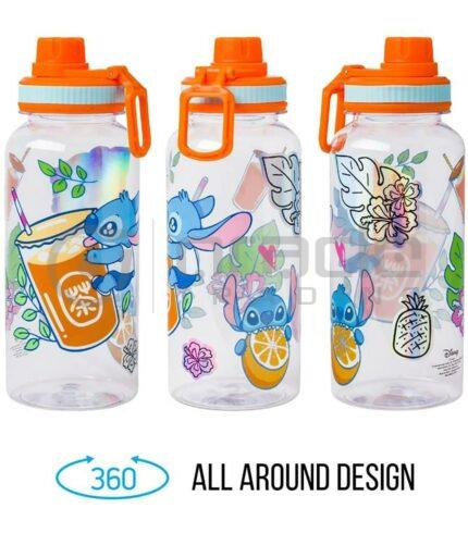 Lilo & Stitch Jumbo Water Bottle & Sticker Set (Holographic)