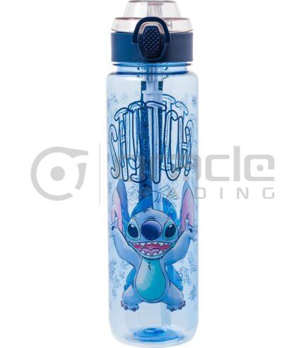 Lilo & Stitch Water Bottle w' Strap - Happy