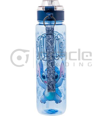 Lilo & Stitch Water Bottle w' Strap - Happy