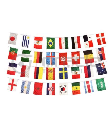 2018 World Cup Bunting - 32 Country