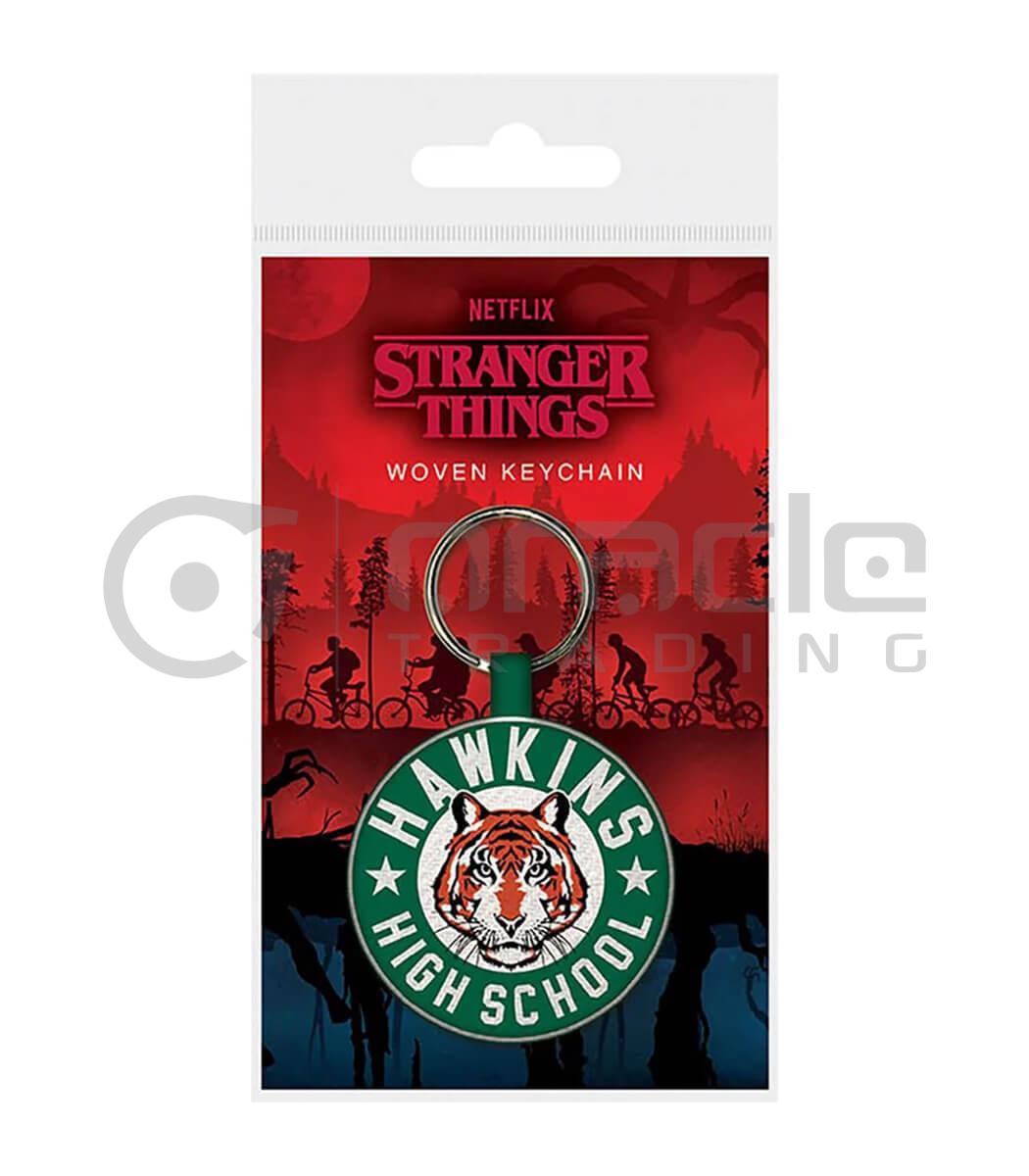 Stranger Things Woven Keychain - Hawkins HS