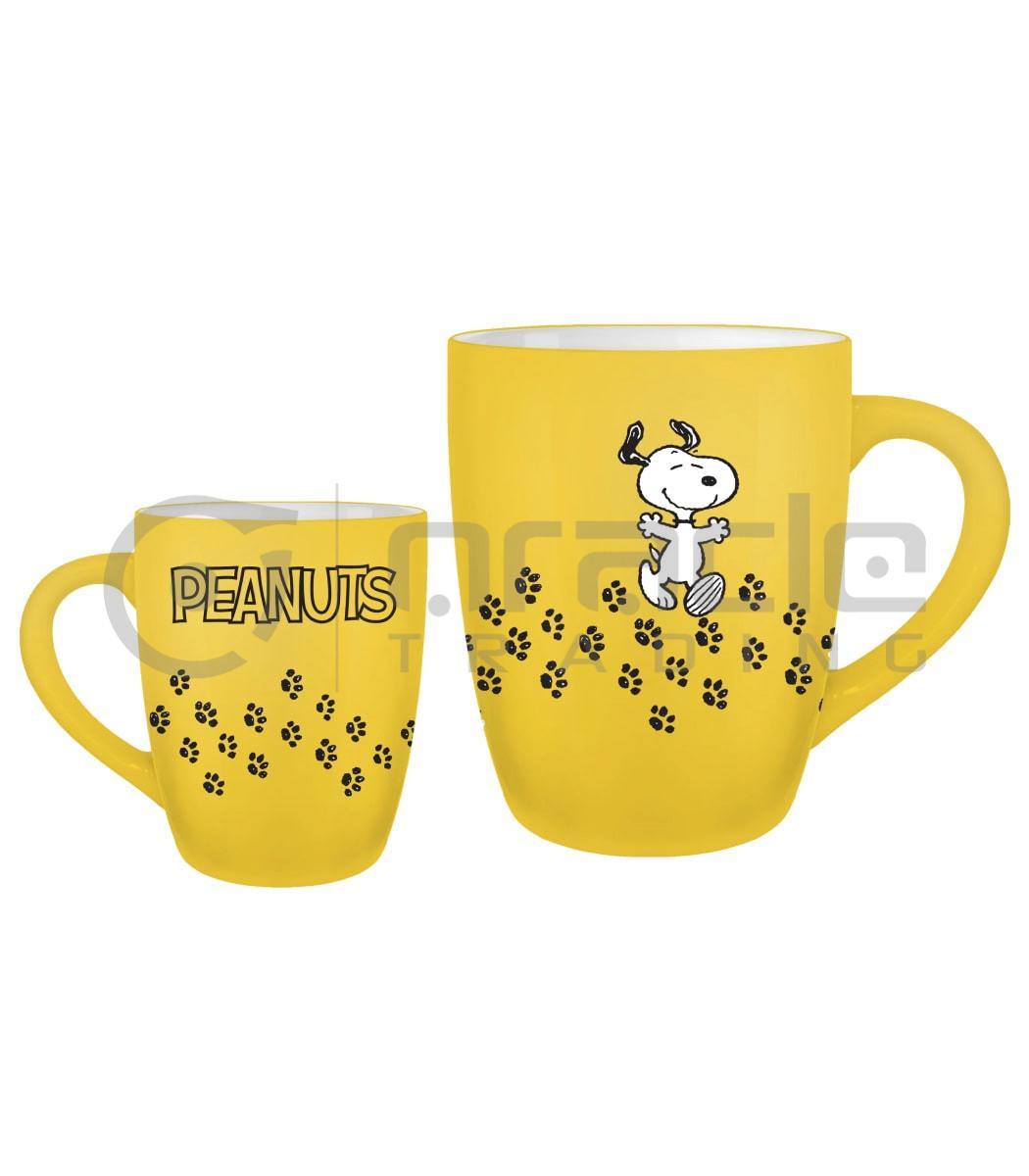 Peanuts XL Tall Mug - Paw Prints Peanuts XL Tall Mug - Paw Prints